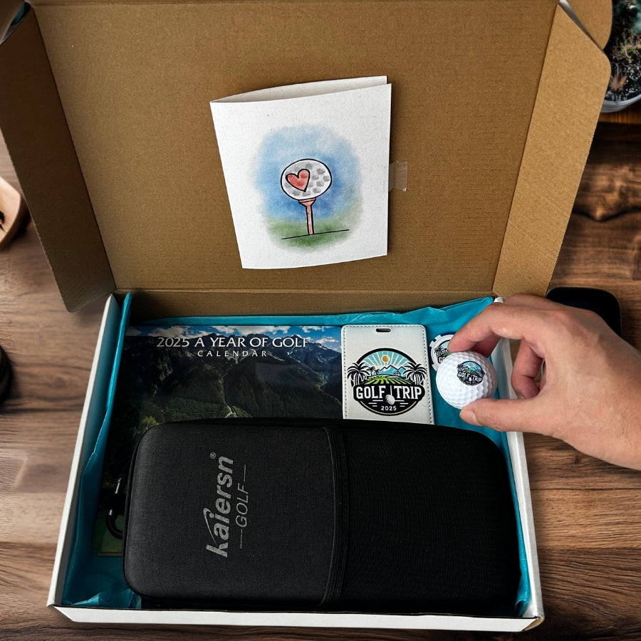 Golf Gift boxes for men, Golf Gift box for dad, golf gift box for husband