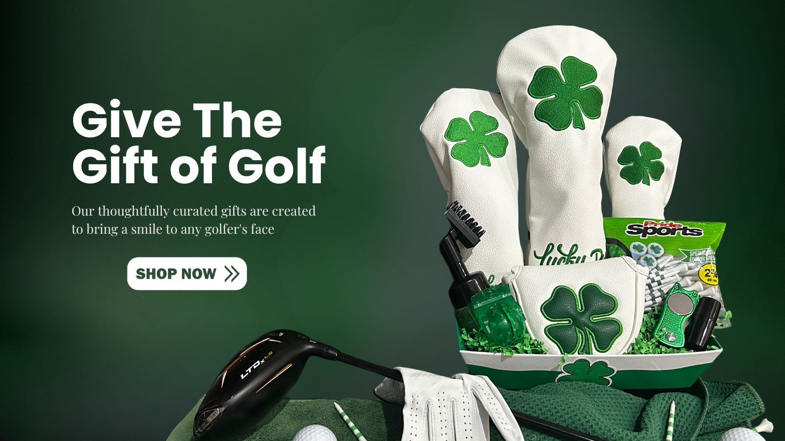 Our thoughtfully curated gifts are created to bring a smile to any golfer's face. Perfect golf gift for dad's, husband, or anyone who loves the sport. Make the golfer in your life happy with one of our golf gift basket that is designed for them.