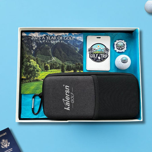 The perfect golf gift for men who are planning the annual golf trip. Give one to each of the members of your foursome.